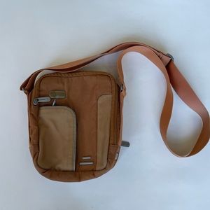 Tan crossbody bag